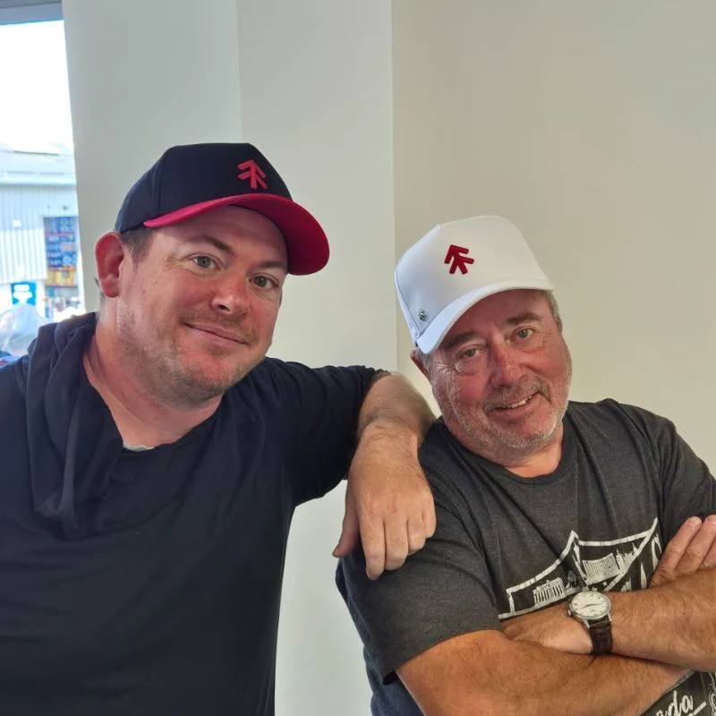 TBS Hats - Red and Black - Image 6